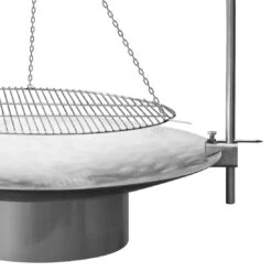 SvenskaV Grace Feuerschale Ø80cm Inkl. Schwenkgrill Edelstahl Ø63 -Garten Grill Geschäft svenskav grace feuerschale o80cm inkl schwenkgrill edelstahl o63 3
