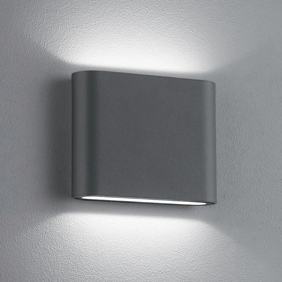 Trio Leuchten Thames II Außenwandbeleuchtung Aluminium Druckguss / Glas Anthrazit 4 Trio Leuchten Thames II Außenwandbeleuchtung Aluminium Druckguss / Glas Anthrazit – Bild 2