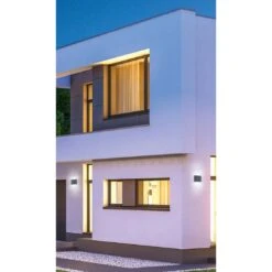 Trio Leuchten Thames II Außenwandbeleuchtung Aluminium Druckguss / Glas Anthrazit 8 Trio Leuchten Thames II Außenwandbeleuchtung Aluminium Druckguss / Glas Anthrazit -Garten Grill Geschäft trio leuchten thames ii wandleuchte aluminium druckguss 1309564 3