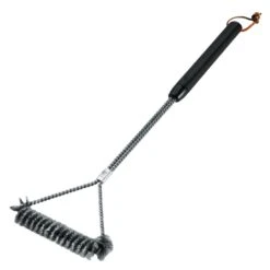 Weber Dreiseitige Grillbürste, 53 Cm Schwarz