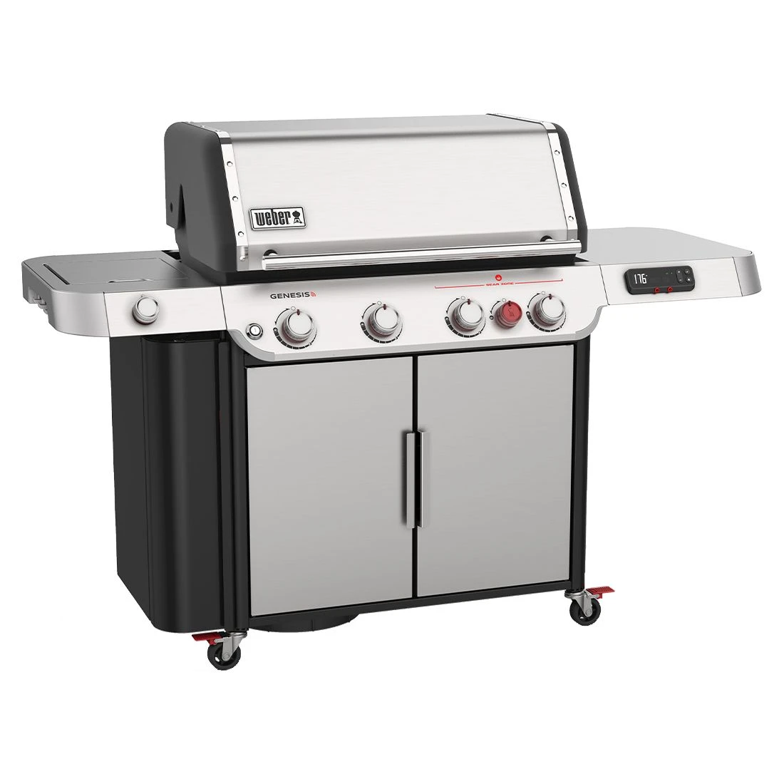 Weber Genesis SX-435 Smart Gasgrill Silber 3 Weber Genesis SX-435 Smart Gasgrill Silber