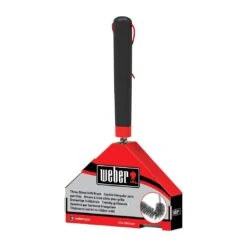 Weber Grillbürste Dreiseitig 30cm Edelstahl/Kunststoff Silber/Schwarz -Garten Grill Geschäft weber grillburste dreiseitig 30cm edelstahl kunststoff silber schwarz 1323468 4