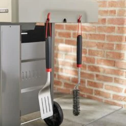 Weber Grillbürste Schmal Edelstahl/Kunststoff Silber/Schwarz -Garten Grill Geschäft weber grillburste schmal edelstahl kunststoff silber schwarz 1323490 3