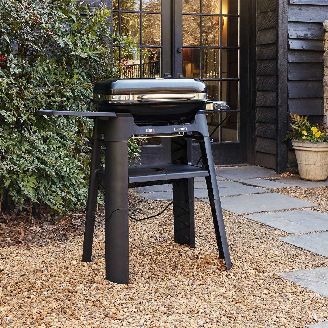 Weber Lumin Elektrogrill Mit Stand Schwarz 4 Weber Lumin Elektrogrill Mit Stand Schwarz – Bild 2