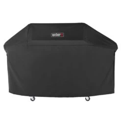 Weber Premium Grillabdeckung Für Genesis 400 Serie Schwarz -Garten Grill Geschäft weber premium abdeckhaube fuer genesis 400 serie 1473970 3