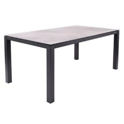 Zebra Alus Gartentisch 210x100cm Aluminium/HPL Graphit/Scratched Grey