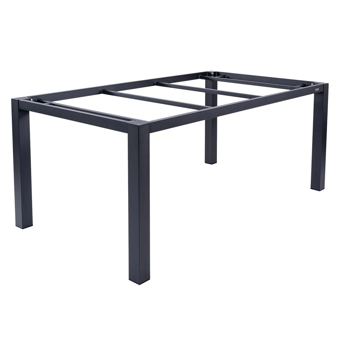 Zebra Alus Gartentisch 210x100cm Aluminium/HPL Graphit/Scratched Grey 4 Zebra Alus Gartentisch 210x100cm Aluminium/HPL Graphit/Scratched Grey – Bild 2