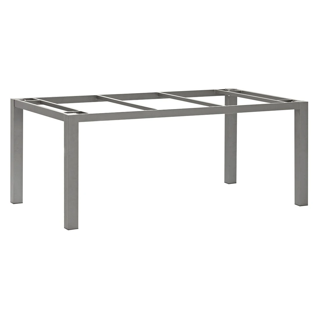 Zebra Alus Gartentisch-Gestell 160x90cm Aluminium Elegance Grey 3 Zebra Alus Gartentisch-Gestell 160x90cm Aluminium Elegance Grey