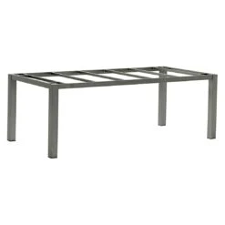 Zebra Alus Gartentisch-Gestell 210x100cm Aluminium Elegance Grey