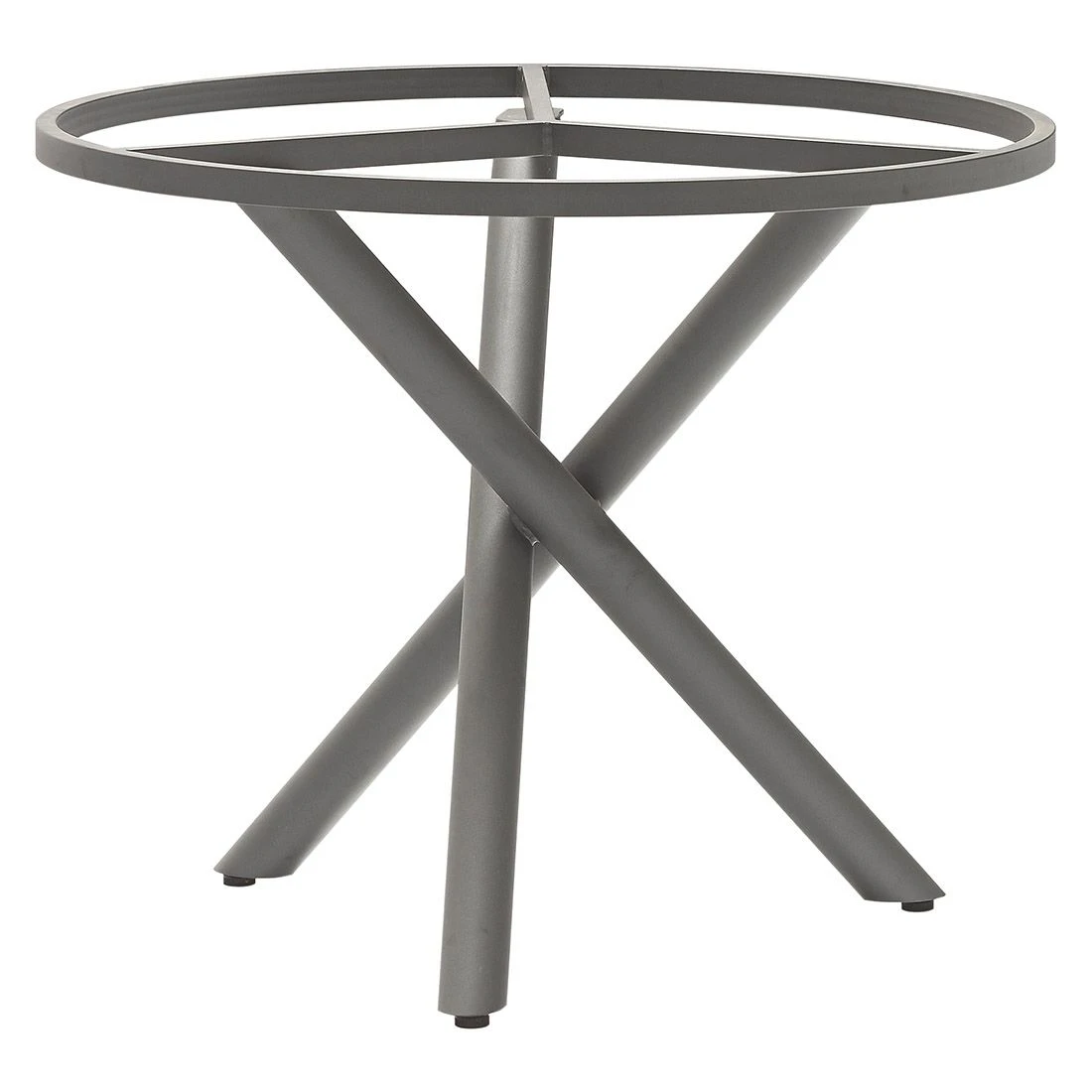 Zebra Mikado Gartentisch-Gestell Ø90xcm Aluminium Elegance Grey 3 Zebra Mikado Gartentisch-Gestell Ø90xcm Aluminium Elegance Grey